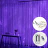 LED Waterfall Curtain Fairy Lights With Remote 13