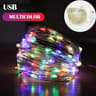 USB Copper Wire Fairy String Lights For Holiday Decor 6