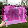 Valentines Day LED Curtain Fairy Lights With Remote 9
