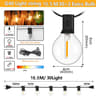 Outdoor G40 LED String Lights With Shatterproof Bulbs 9