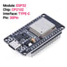 ESP32 Dual Core WiFi Bluetooth Type C Development Board 12