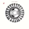 Steel Wire Weed Brush Wheel For Compatible Garden Trimmers 10