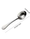 316 Stainless Steel Deep Round Soup Spoons For Everyday Dining 6