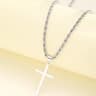 Gold Tone Stainless Steel Pendant Necklace For Men And Women 7