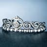 Huitan Crown Design Ring In Gold Or Silver Color For Women 1