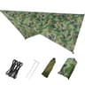 Portable Camouflage Camping Tarp And Picnic Mat 230 X 140 Cm 6