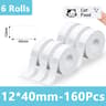 Marklife Thermal Label Rolls For P15 P12 P11 D30 And Q30 Printers 7