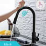 DQOK Stainless Steel Pull Out Kitchen Mixer Faucet With Smart Control 10