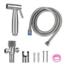 Black Stainless Steel Handheld Toilet Bidet Sprayer Set With Hose 11