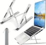 Foldable Adjustable ABS Laptop Stand For MacBook Air Pro And Notebooks 6