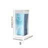 Transparent Face Mask Storage Box With Lid For Desk And Entryway 6