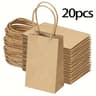 Kraft Paper Party Favor Bags For Birthday Gifts Candy And Shopping 14