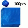 100 Piece Gold Foil Candy Wrapping Sheets For Chocolates And Wedding Favors 12