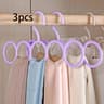 Five Ring Scarf And Clothing Storage Hanger For Closet Organization 11