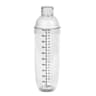 BaristaStyle Drink Mixer  Premium Plastic Cocktail Shaker With Measuring Scales 3501000 Ml 9