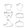 Festive Halloween Cookie Cutter Set 12Piece Stainless Steel Bat Ghost  Pumpkin Shapes 7