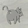 Cat Butt Bag Clip Set  3D Printed Food Bag Sealer  Funny Chip Bag Clip For Cat Lovers 6