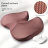Premium Orthopedic Memory Foam Seat Cushion  Tailbone  Sciatica Pain Relief Coccyx Cushion 11