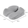 ErgoRest MemoryFoam Seat Cushion  Comfort  Tailbone Relief For Long Sitting 5