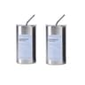 Premium 600 Ml Stainless Steel Vacuum Bottle  Portable Insulated Coffee  Water Tumbler With Straw 8