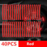 Reflective Car Wheel Hub  Door Edge Safety Warning Tape Strips 4