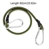 Heavy Duty Carabiner Bungee Cord TieDown Straps For Kayak Camping  Cargo 6