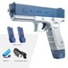 Electric Water Gun With LED Light  Rechargeable Automatic Water Blaster HighPressure Continuous Spr 8