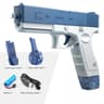 Electric Water Gun With LED Light  Rechargeable Automatic Water Blaster HighPressure Continuous Spr 10