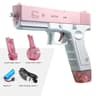 Electric Water Gun With LED Light  Rechargeable Automatic Water Blaster HighPressure Continuous Spr 11