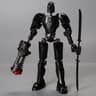 Dummy 13 Building Block Warrior  MultiJointed Poseable 3D Printed Mannequin Action Figure 7