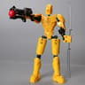 Dummy 13 Building Block Warrior  MultiJointed Poseable 3D Printed Mannequin Action Figure 12
