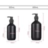 Matte Black Refillable Pump Dispenser Bottle 300500ml For Soap Shampoo  Lotion 10