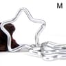 StarLock Aluminum Alloy Star Shaped Carabiner Clip For Backpack Keys  Outdoor Gear 18