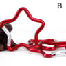StarLock Aluminum Alloy Star Shaped Carabiner Clip For Backpack Keys  Outdoor Gear 7