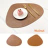 Waterproof Faux Leather Placemats Set  Wipeable Heat Resistant NonSlip Table Mats 10