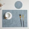 Faux Leather Placemats Set  Waterproof HeatResistant NonSlip Wipeable Table Mats 8