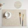 Faux Leather Placemats Set  Waterproof HeatResistant NonSlip Wipeable Table Mats 10