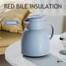 COOKER KING 1500ML Glass Thermal Kettle  Portable Insulated Water Pot For Hot  Cold Drinks 8