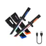 Star Spray Lightsaber Toy DoubleBlade Light Up Sword With Fog Glow Effect 8