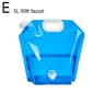 Outdoor Camping Water Container With Faucet  Foldable Portable Water Bag For Camping RV  Picnic 10