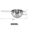 Stainless Steel Wax Melting Pot With Long Handle For Candle Soap  Chocolate Making 6