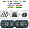 Foldable ColorCoded PushUp Board With Handles For Home Workouts And Upper Body Training 11