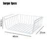 MultiFunctional Under Shelf Basket Hanging Storage Basket For Kitchen  Bathroom Perforated Metal 10