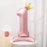 42Inch Princess Crown Number Balloon  Pink Foil Birthday Party Decor 7
