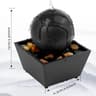 TranquilFlow Indoor Waterfall Fountain  Zen Desktop Fountain With Soft Lights  Relaxing Water Featu 10