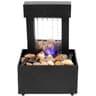 TranquilFlow Indoor Waterfall Fountain  Zen Desktop Fountain With Soft Lights  Relaxing Water Featu 11