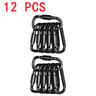 Aluminum Keychain Carabiner Clip Set For EDC Camping  Everyday Carry 46 PCS 10