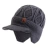 ArcticShield PlushLined Winter Hat With Ear Flaps  Unisex Thermal Knit Beanie For Outdoor Adventure 7