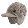 ArcticShield PlushLined Winter Hat With Ear Flaps  Unisex Thermal Knit Beanie For Outdoor Adventure 6
