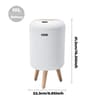 SmartSeal 10L Motion Sensor Trash Can With Lid For Bedroom Bathroom  Kitchen 8